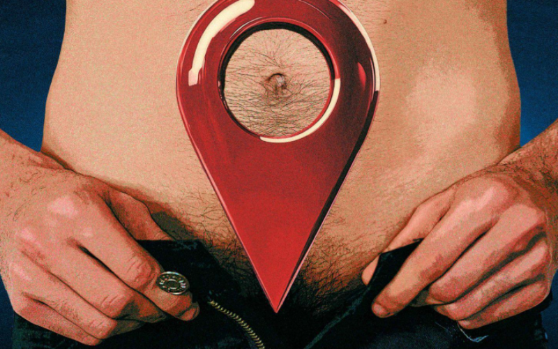 A metros de distancia