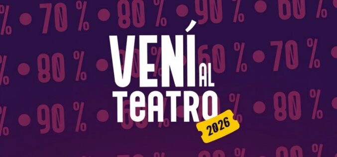 Vení al teatro 2026
