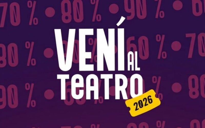 Vení al teatro 2026